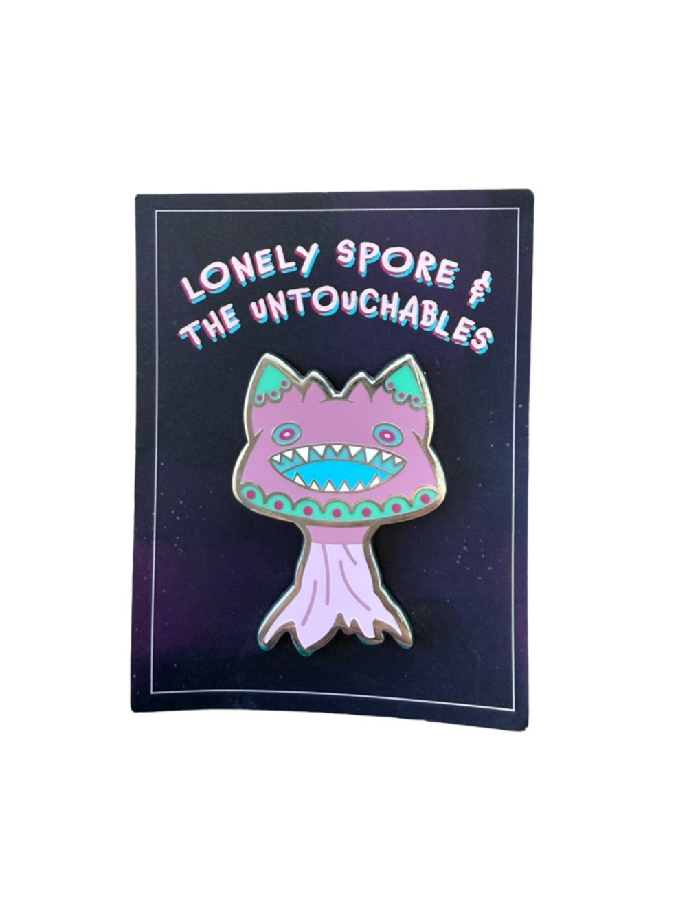 Meow Wolf Denver Convergence Station NUMINA Enamel Pin Lonely Spore 2”